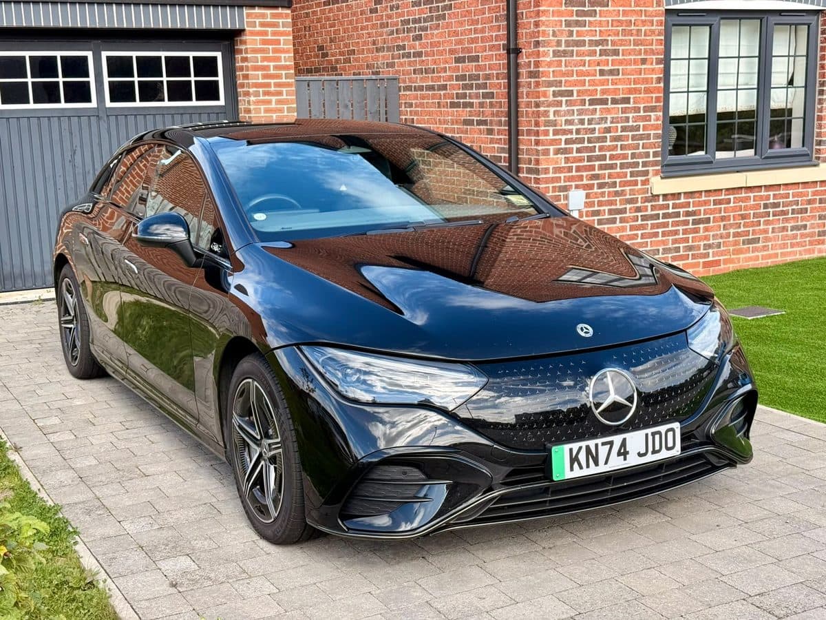 City Wheels Mercedes EQE, one of our executive chauffeur vehicles